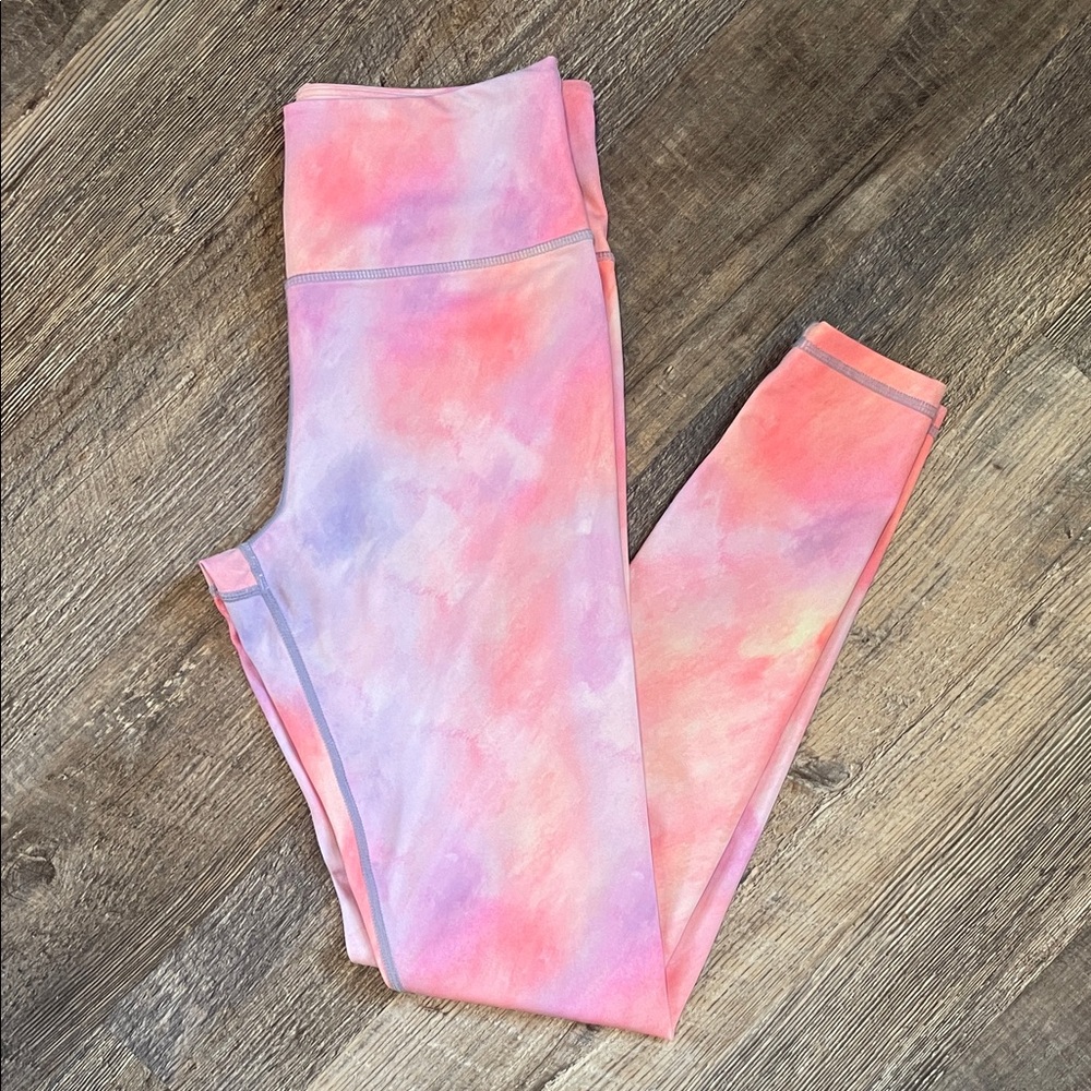 Zyia Active Women’s Tie-Dye Compression Leggings